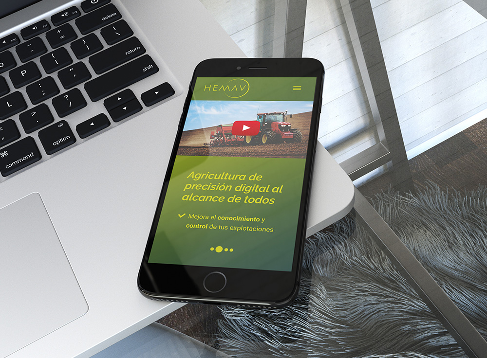 HEMAV. Diseño web responsivo.