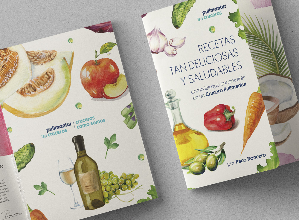 Pullmantur Cruceros. Graphic Design.